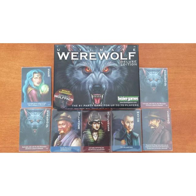 Ultimate Werewolf : Deluxe Edition Board Games Ready Stock NEW Segel