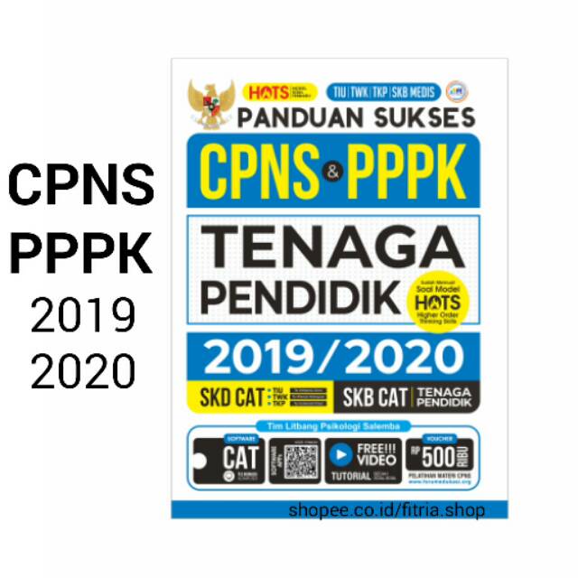 Buku Cpns Pppk Tenaga Pendidik 2019 2020 Pns Guru Dosen Pengajar Shopee Indonesia