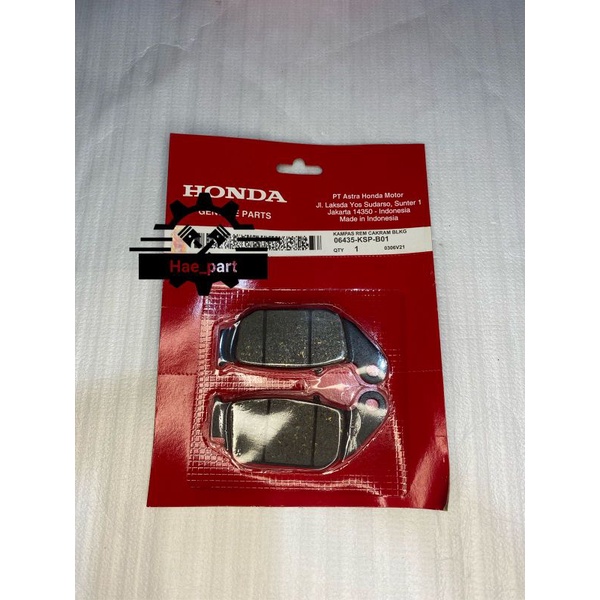 Kampas Rem Belakang Cakram Dispad Belakang Honda Cbr150 k45 / Megapro