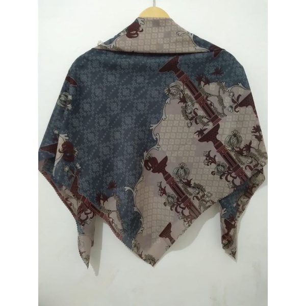 [ Promo COD ] Jilbab Motif, Kerudung Voal Motif Premium , Jilbab Segiempat Art , Hijab Square Diskon-A020