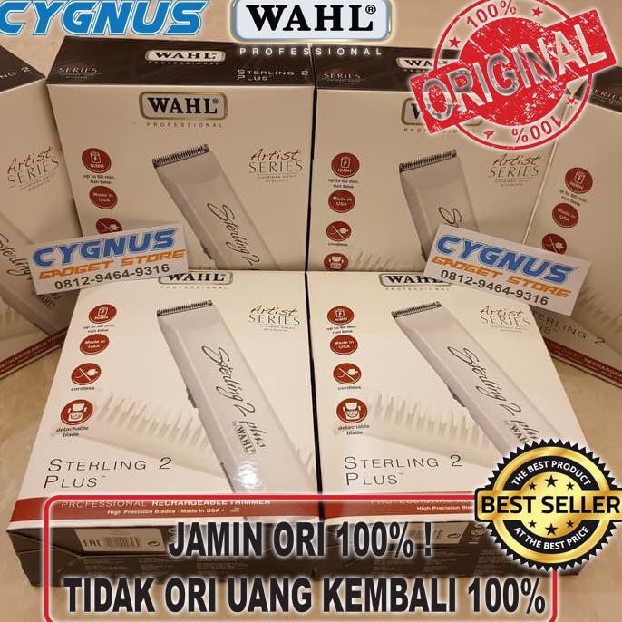 WAHL Sterling 2 Plus Trimmer Original USA MURAH]]