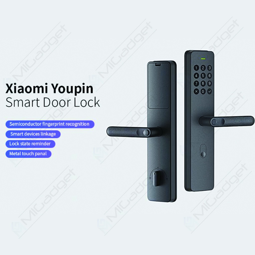 Smart Door Lock Keyless Bluetooth Fingerprint Kunci Pintu Rumah