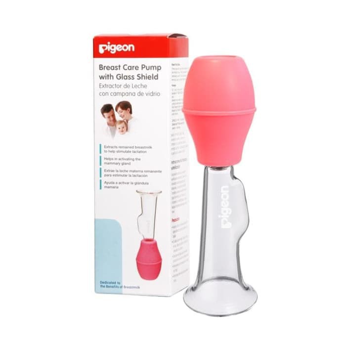 Pigeon Breast Care Pump With Glass Shield