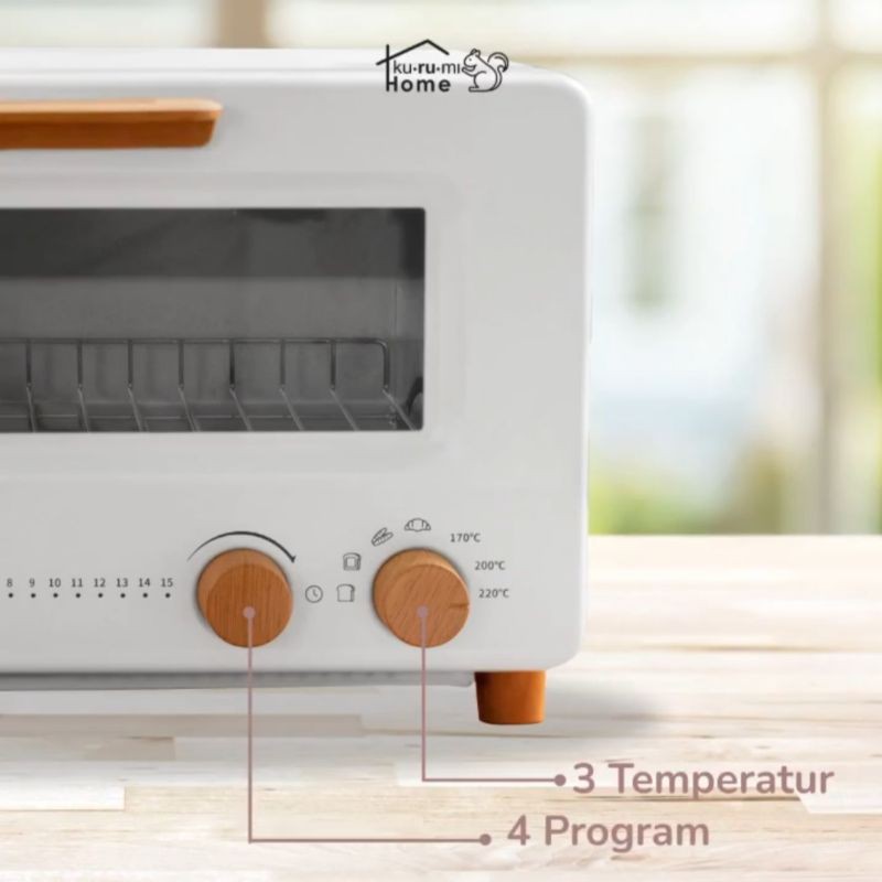 Kurumi Oven KH300 Steam Toaster / Kurumi KH 300 Oven Steam Toaster