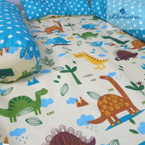 Kasur Bayi Kelambu anak - Set Kolam - Dino