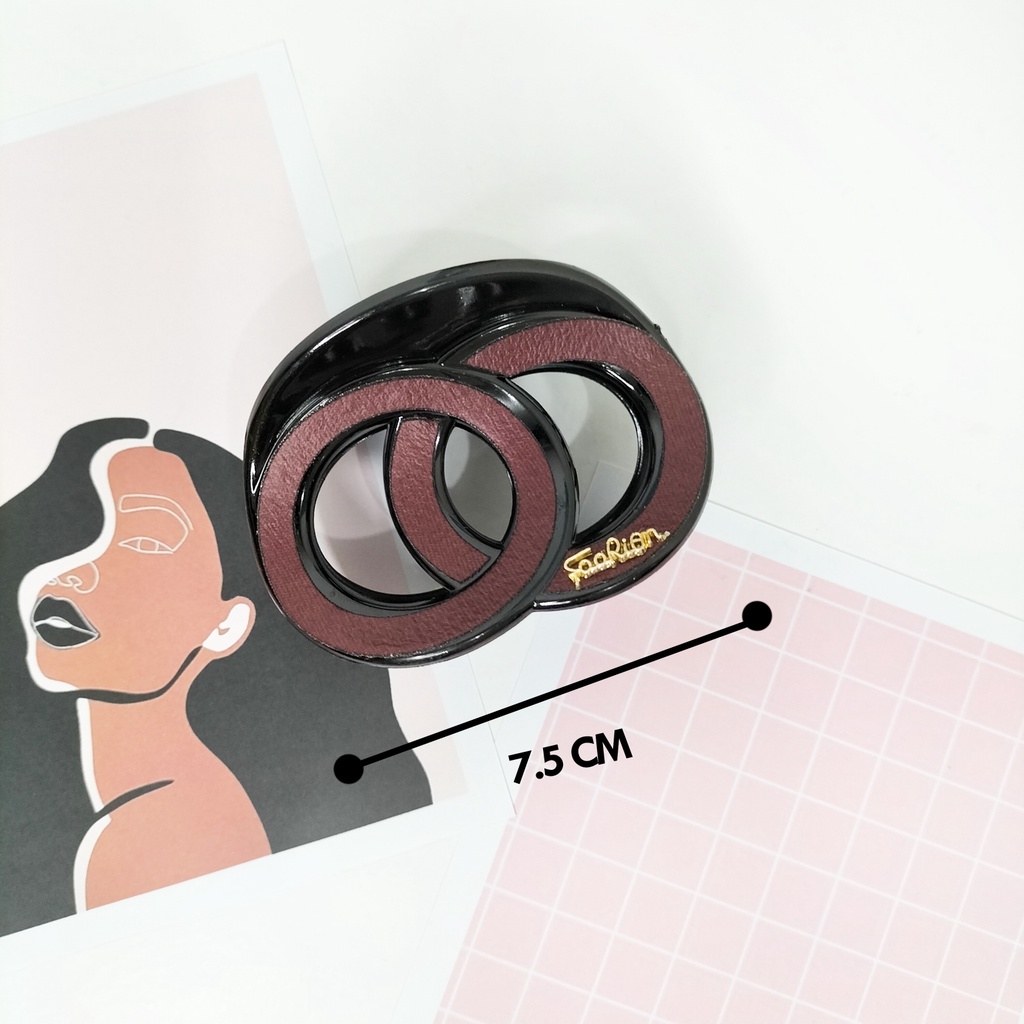 Set jedai besar isi 3 jepit badai korea jepit rambut jumbo pita rambut jedai besar aksesoris rambut korea jedai glossy murah
