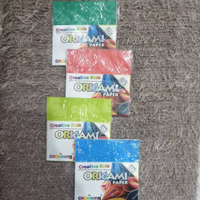 

Melipat Origami Crowning uk 12x12 isi 10pak