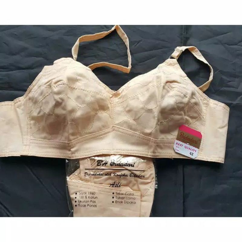 bh bidadari 100% original cotton tanpa kawat tanpa busa / bra wanita bidadari cotton