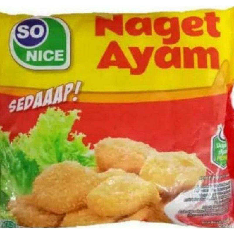 

Nuget sonice bentuk coin 250 gr