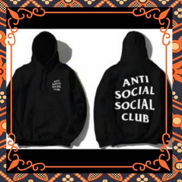 Jaket, sweater, hoodie, zipper  ANTI SOSIAL SOSIAL CLUB