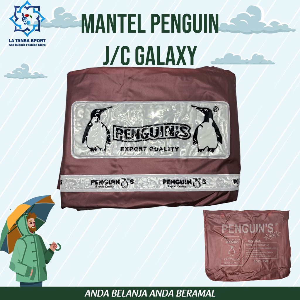 MANTEL/JAS HUJAN PENGUIN'S J/C VIPER