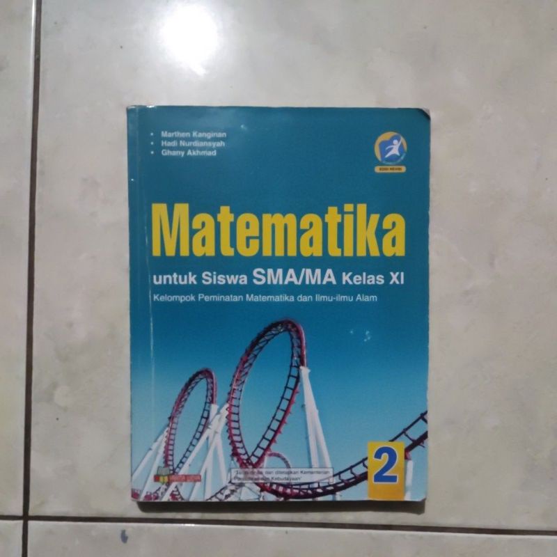 Buku MATEMATIKA Peminatan Kelas XI Yrama Widya K13 Revisi