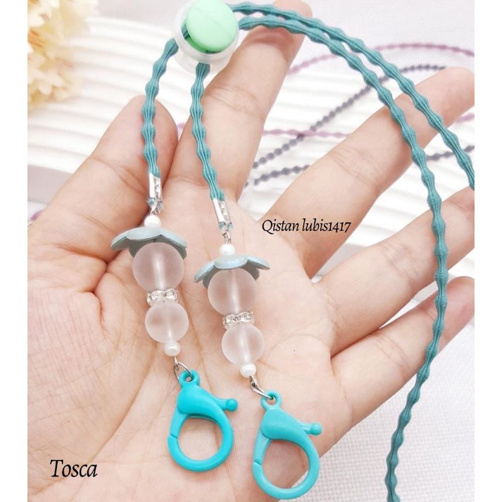 Strap Annaya bead ice di kemas plastik ziplok