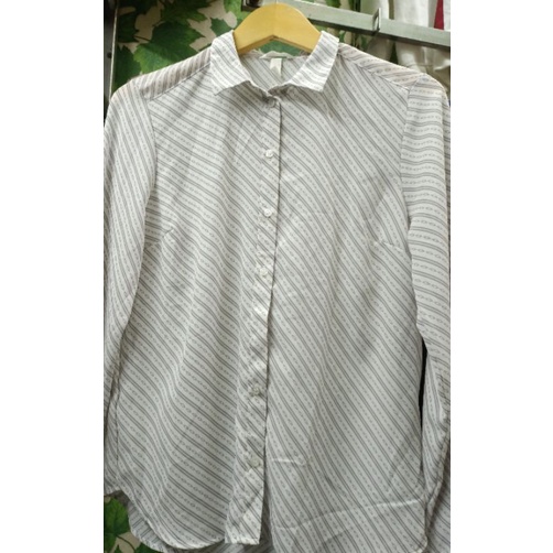 H&amp;M Kemeja Kerja Atasan Wanita | Kemeja Kantor | Kemeja Wanita Formal Original Branded