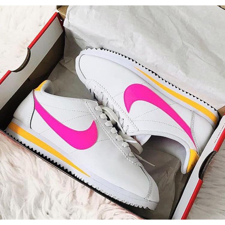 nike cortez laser fuchsia