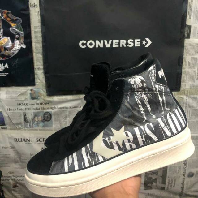 Converse pro leather x pleasure