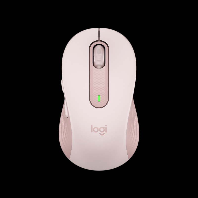 Mouse Logitech Wireless M650 Signature Silent, Smart Scroll Rose PINK