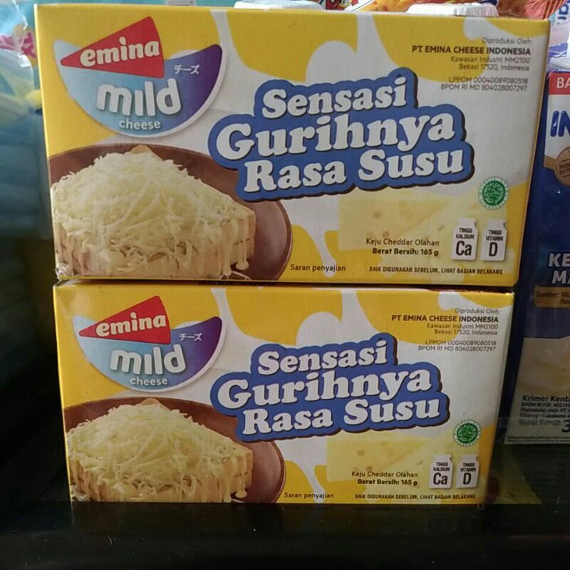 Kraft Meg / Prochiz Gold Cheddar / Emina Keju Serbaguna 160gr Mild Cheese