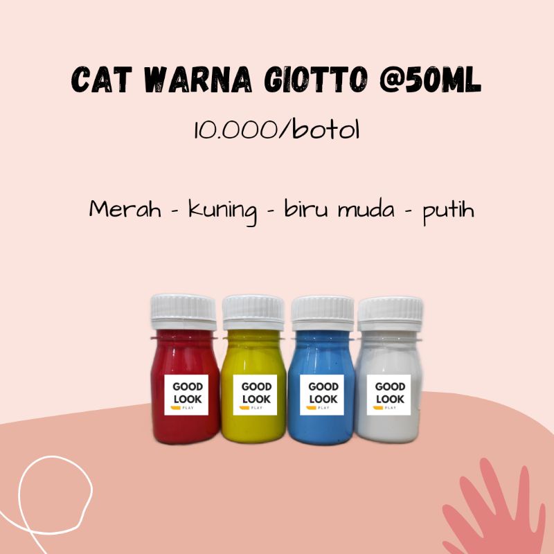 

Cat Warna Giotto (Washable) 50ml