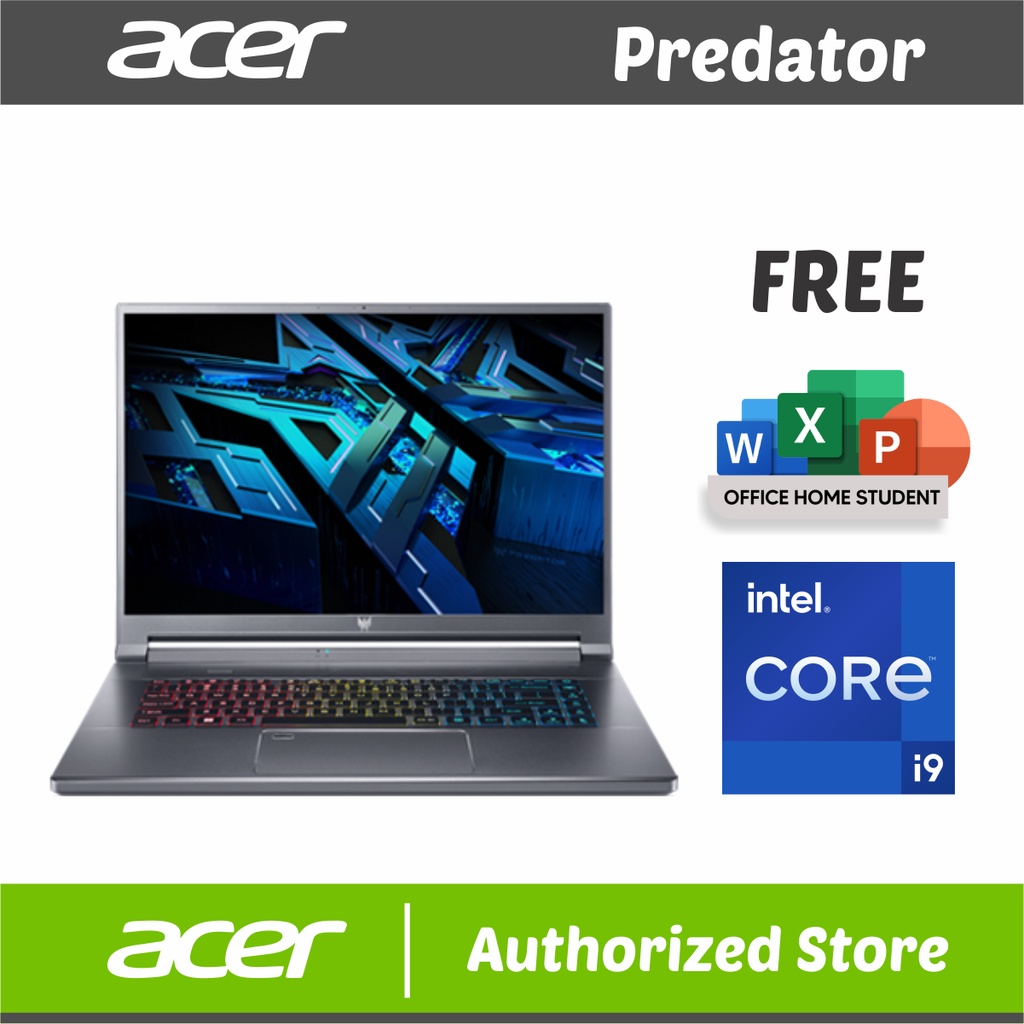 ACER PREDATOR TRITON 500SE i9 12900H 32GB 2TB RTX3080Ti 16GB WQXGA IPS 240Hz OHS21