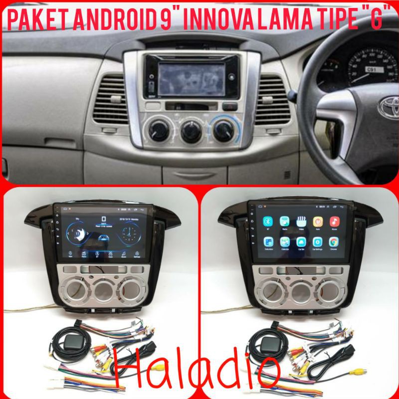 Jual Paket Head Unit Android Inch Inch Innova Lama Tipe G Tipe