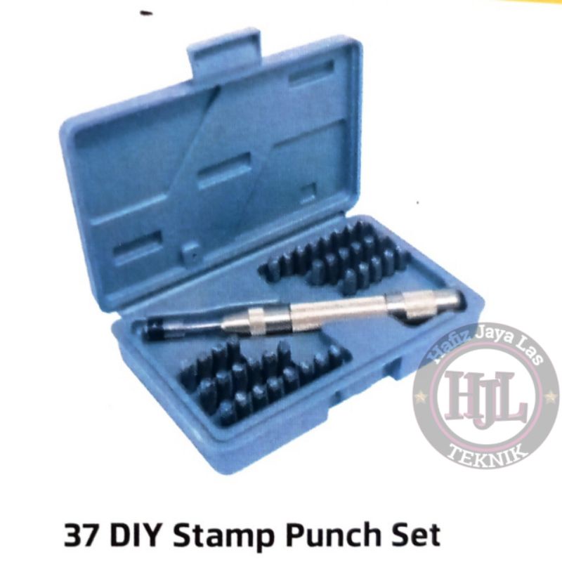 

DIY stamp punch set 37 pcs size 2.0 mm