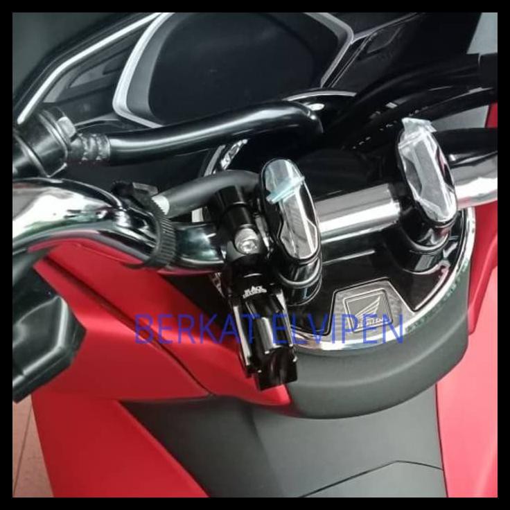GANTUNGAN BARANG MOTOR PCX 150 LIPAT BLACK DIAMOND