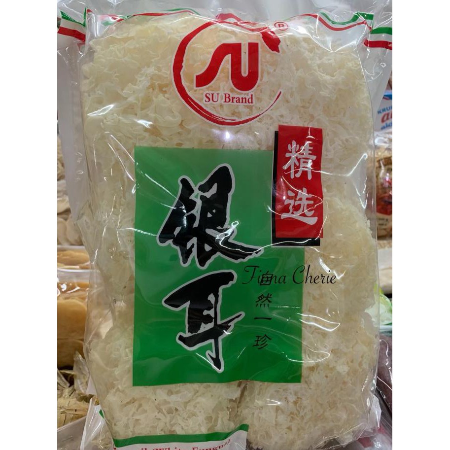 

TERMURAH jamur putih / dried white fungus SU brand 500 gr Kode 792
