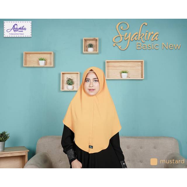 Khijab bergo Syakira basic azamka faidh