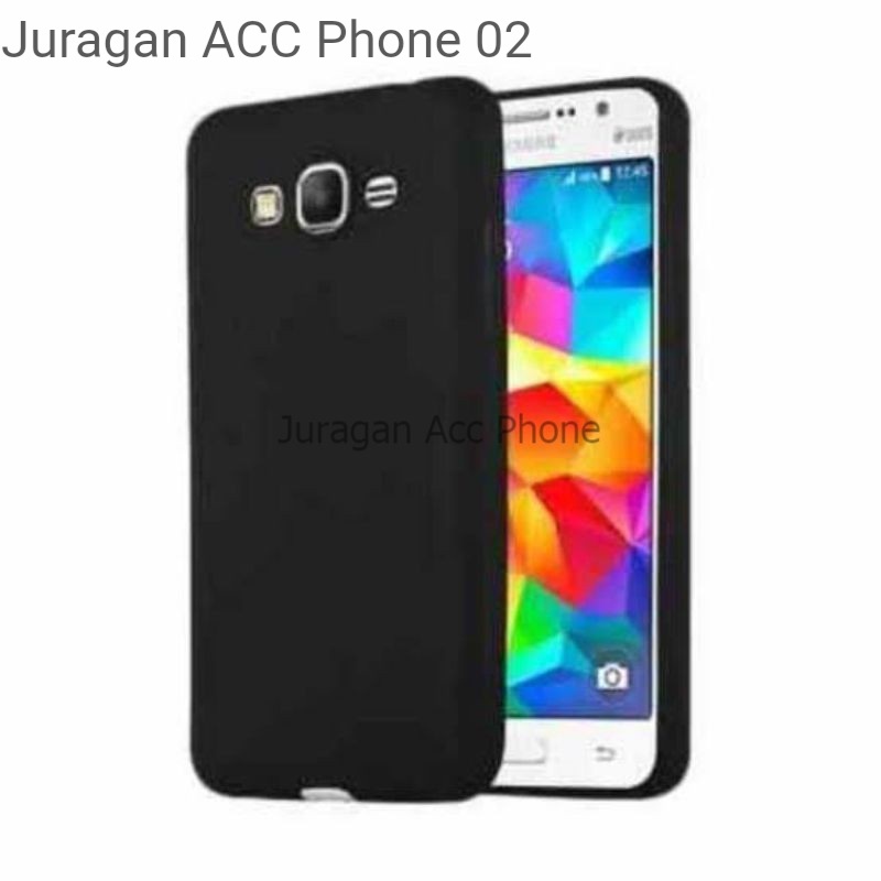 Soft Case Blackmatte Samsung Galaxy J2 Prime Casing Silikon  Black Matte Hitam Samsung J2 Prime Terb