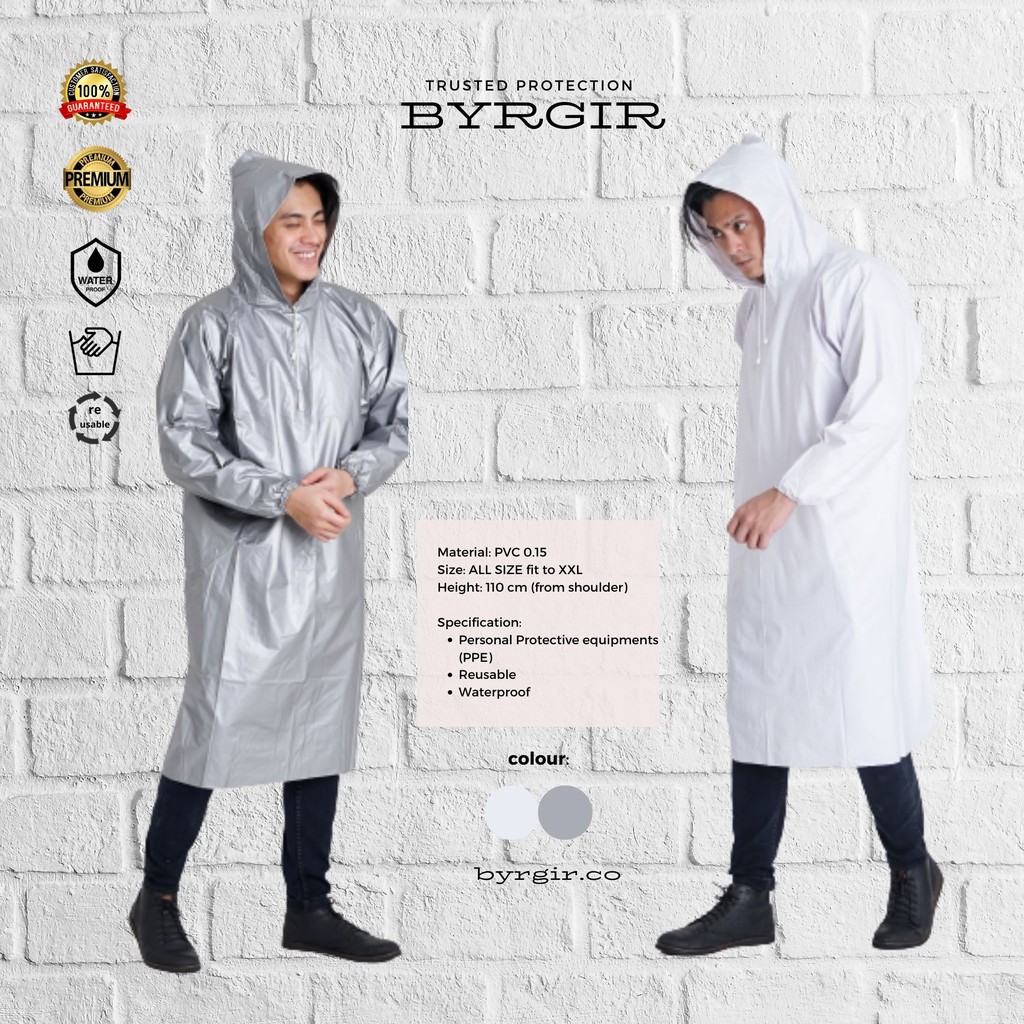 Baju Jubah APD Surgical Gown Reusable Barascoat Operasi ...