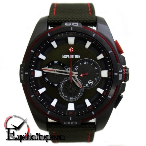 Jam Tangan Expedition E 6635 M Black Orange