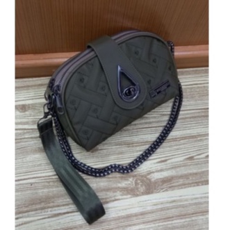 TAS SELEMPANG BAKPAO TALI RANTE ULIR SIZE 19X13CM
