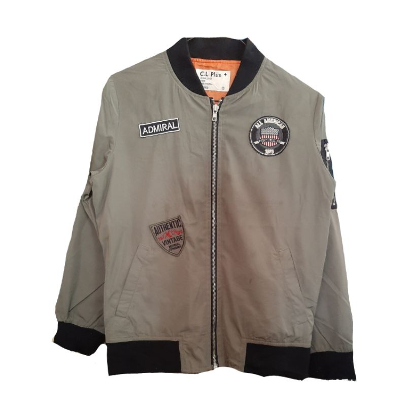 JA KET PRIA PARKA | CASUAL | ARMY | ROMPI | VINTAGE