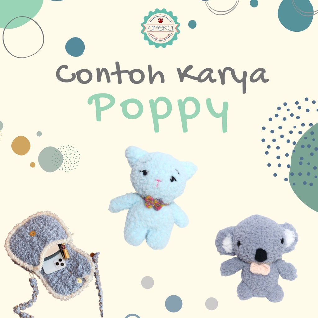 KATALOG - Benang Rajut Handuk Poppy / Towel Yarn