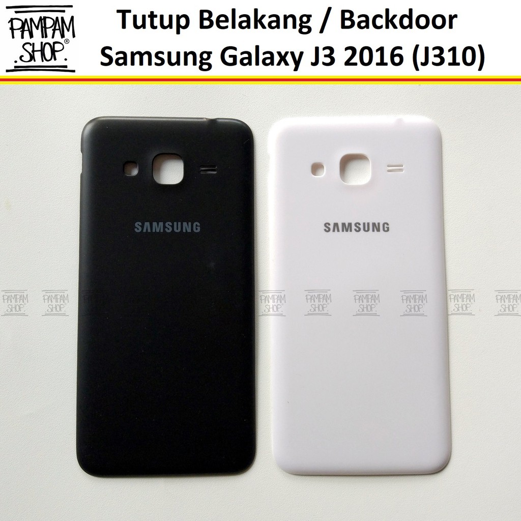 Tutup Belakang Baterai Casing Backdoor Back Door Cover Samsung Galaxy J3 2016 J310 Original OEM