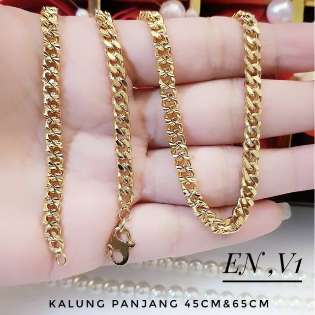 Xuping rantai kalung lapis emas 2108h