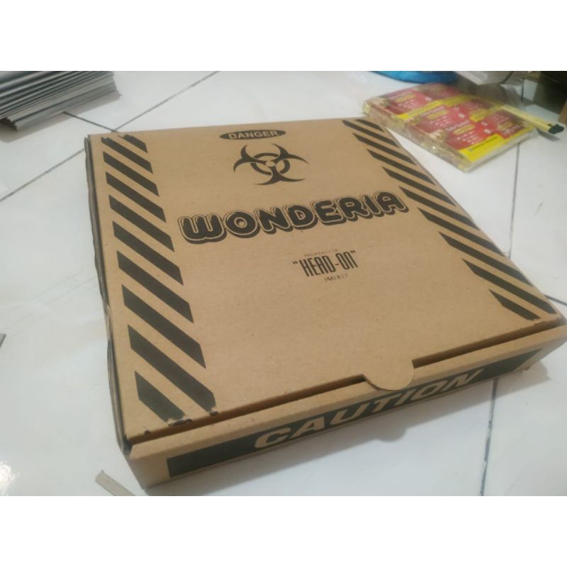 

box kardus hampers pernikahan souvenir Sablon 25x25x5cm