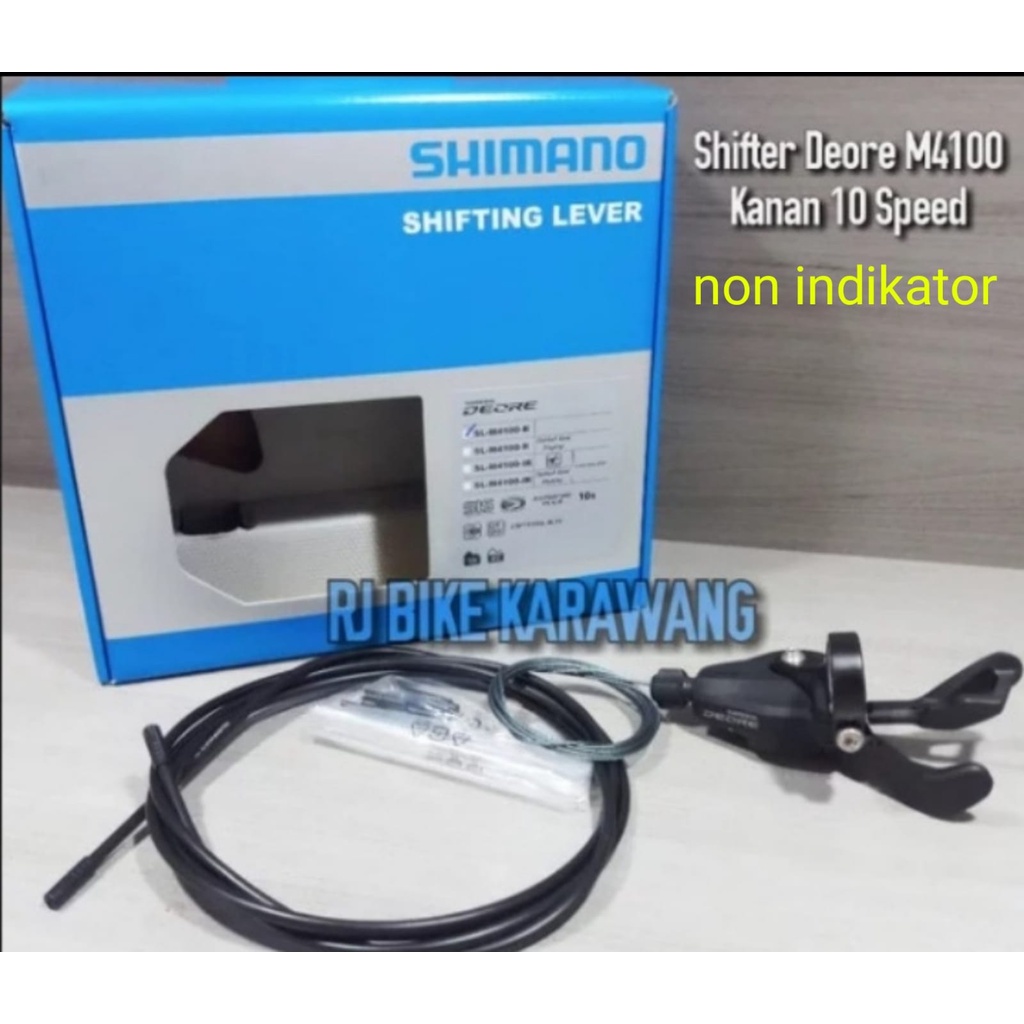 Shifter Shimano Deore M4100 10 Speed Kanan