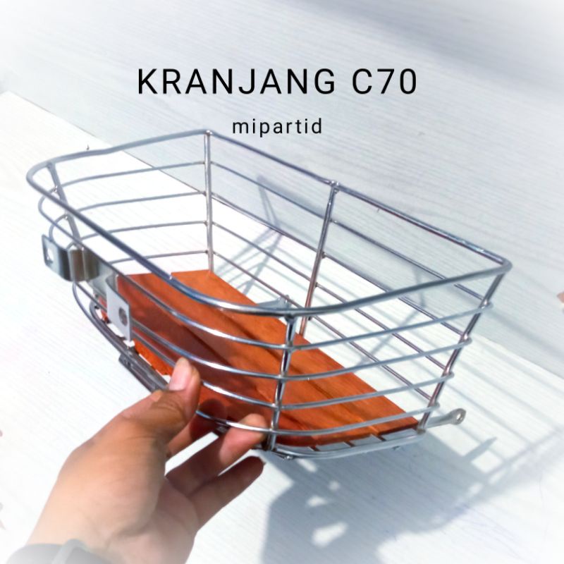 kranjang depan c70 + papan