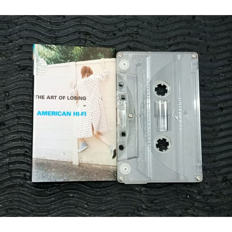 Kaset Pita Cassette Tape American Hi-fi hifi - the art of losing - pop punk new found glory sum 41 b