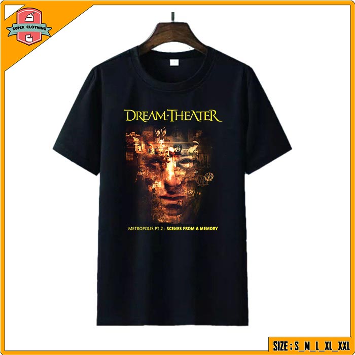 KAOS DREAM THEATER - DREAM THEATER T-SHIRT - BAJU DISTRO DREAM THEATER - KAOS DISTRO DREAM THEATER -
