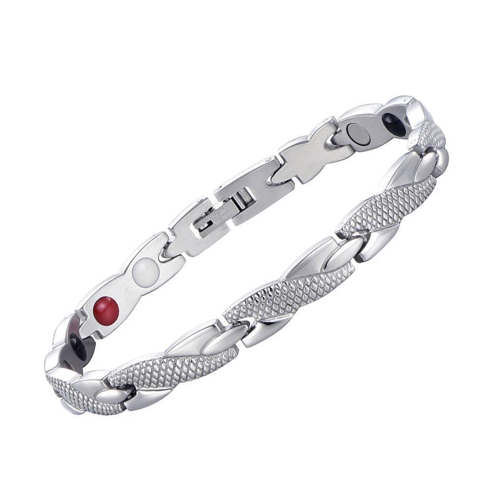 Magnet Slimming Power Therapy Bracelet Motif Detachabl Therapy Bangle Bracelet Melintir Naga Wanita Pria