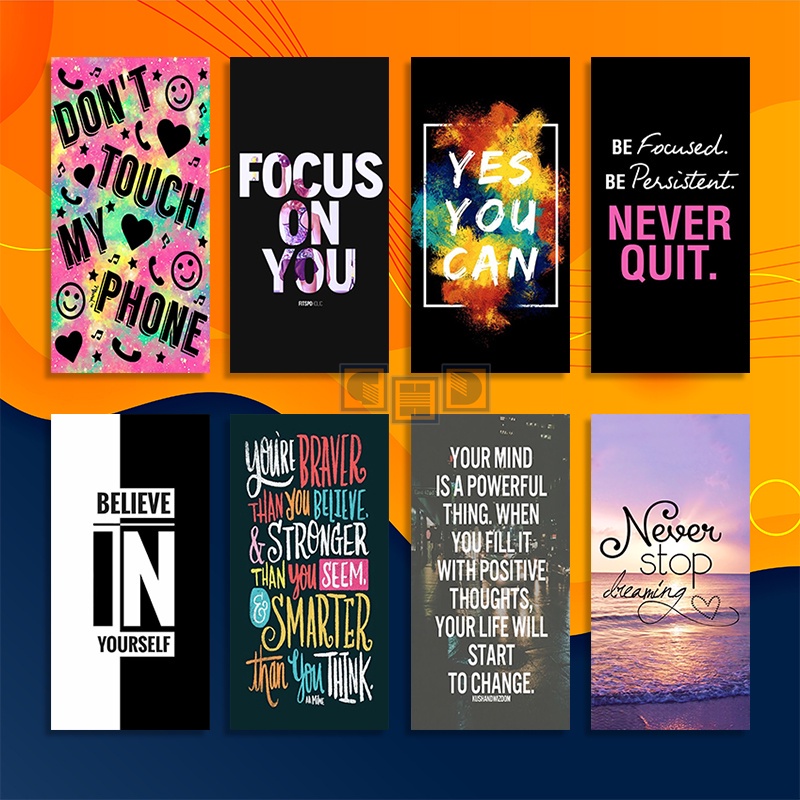 Hiasan Dinding Dekorasi Pajangan Dinding Rumah Poster Kayu Vintage Quotes Motivasi Quote Bahasa Ingg