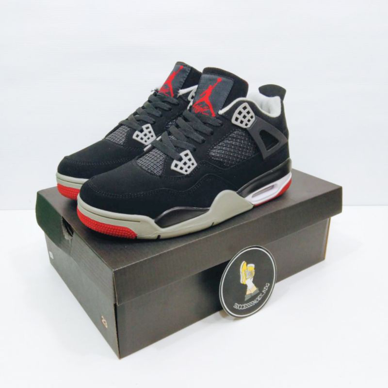 air jordan 4 bred harga