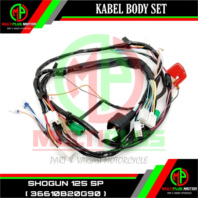 Kabel body Kabel bodi set Kabel bodi motor SHOGUN 125 SP,SHOGUN SP 125,SHOGUN 125,SHOGUN 125 R