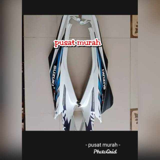cover bodi satria fu new putih 2014