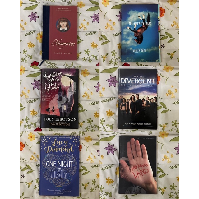 preloved novel hardcover import original inggris english lang leav memories divergent