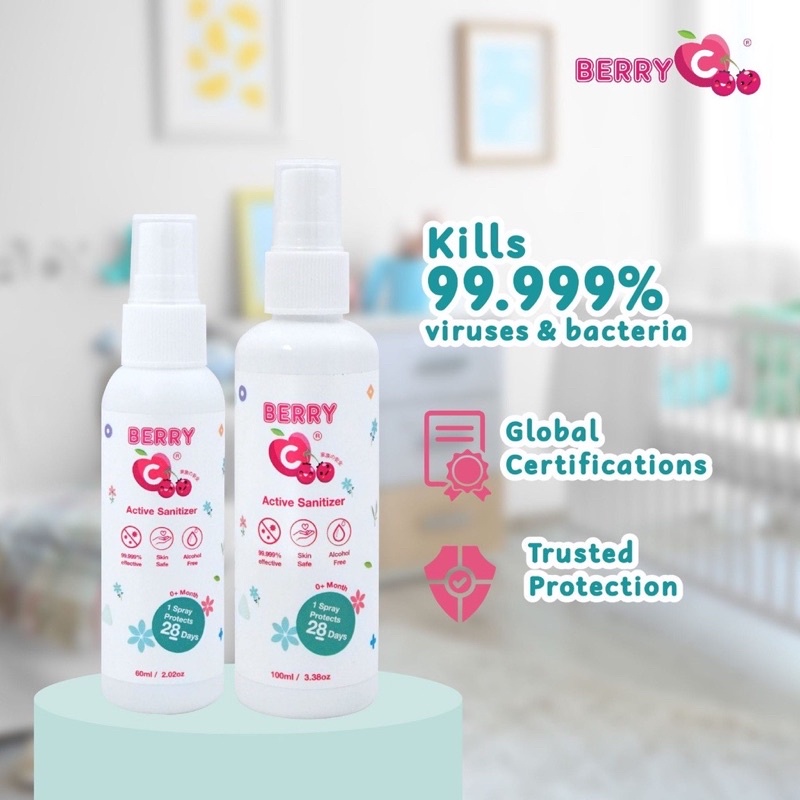 BerryC Berry C Active Sanitizer Spray 60 ml / 100ml