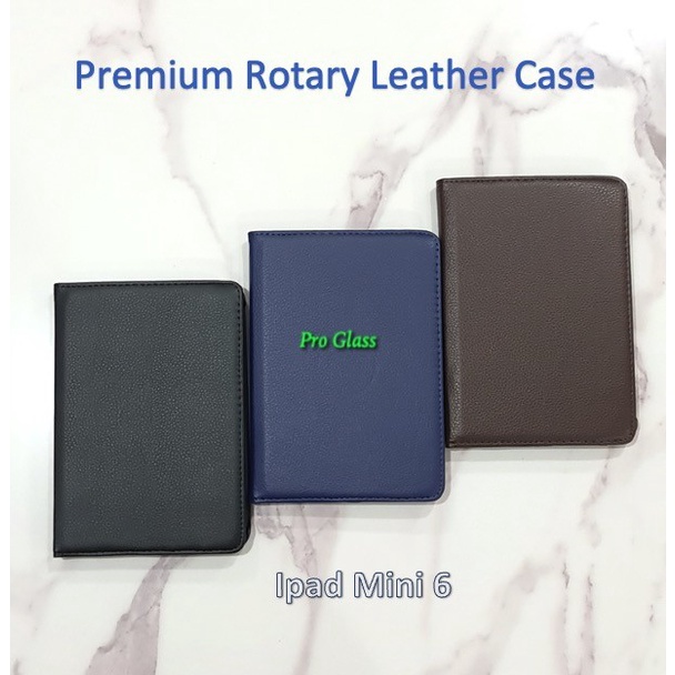 Ipad Mini 6 8.3&quot; Premium Rotary Standing Leather Case (AUTOLOCK)